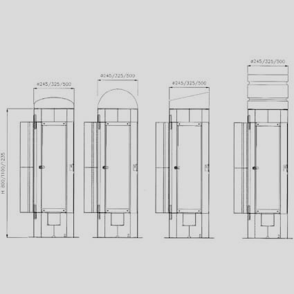 Power bollard schematic plans
